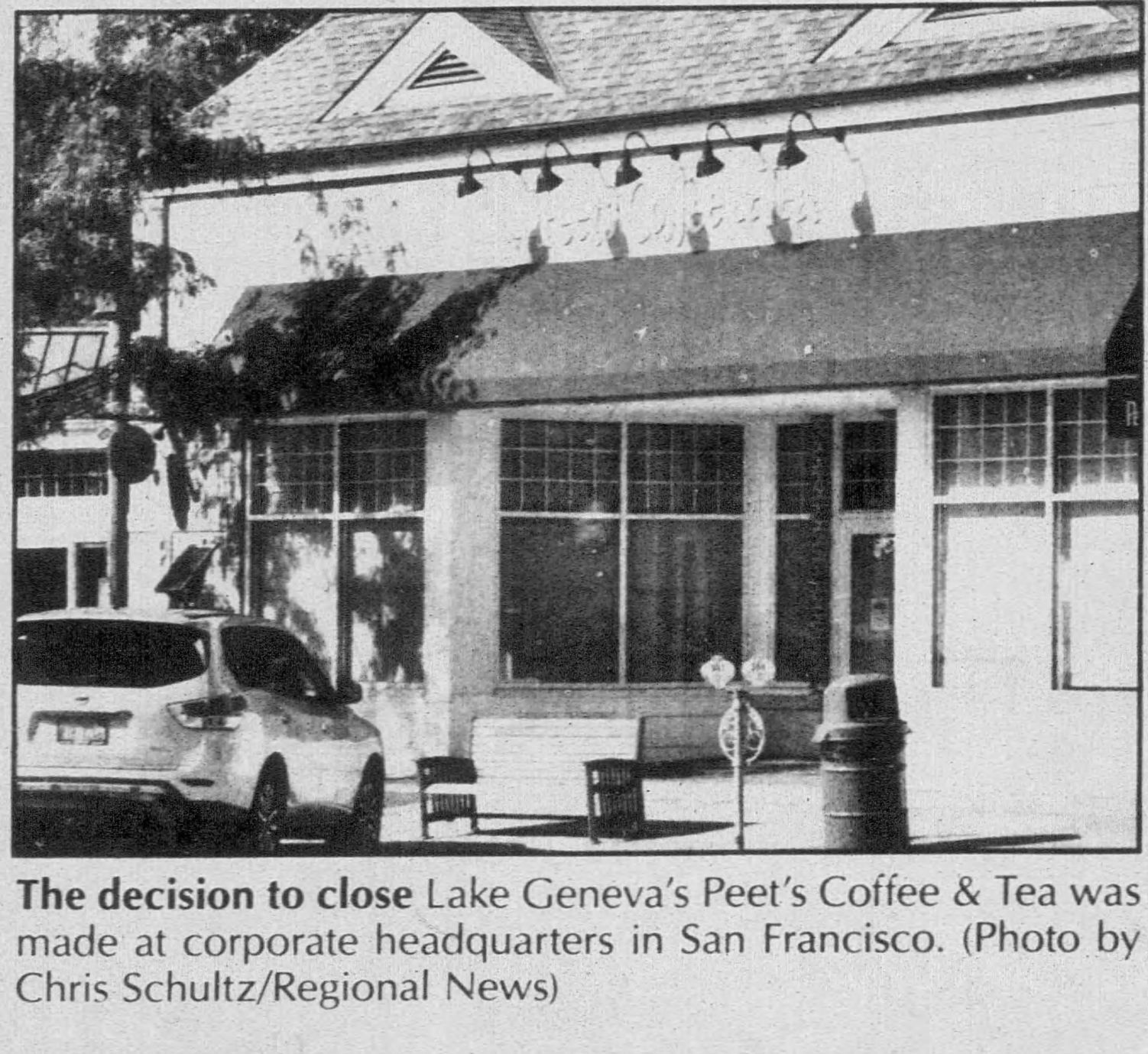 Peet's kava ir arbata adresu 883 Main St.